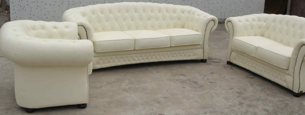 Nahk komplekt 05  3+2+1 Chesterfield